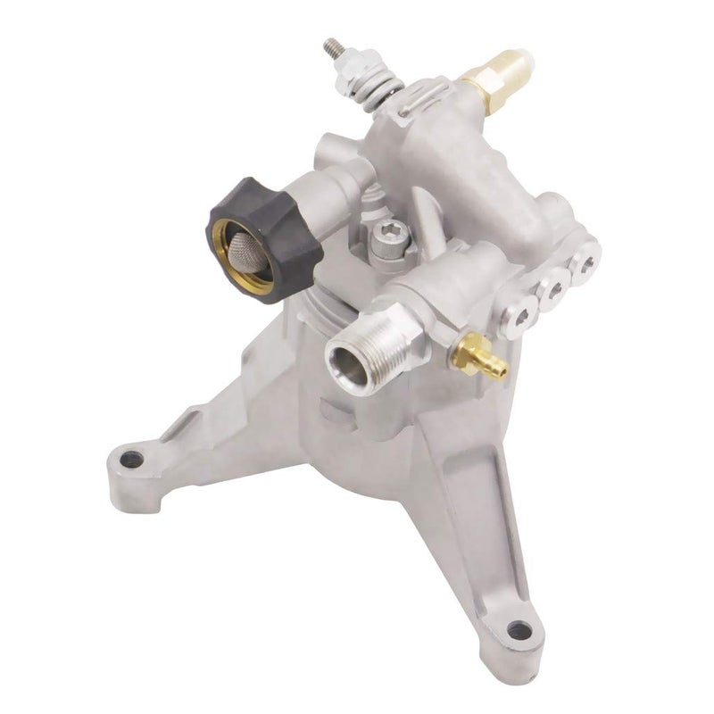 Hutdkte Universal Power Pressure Washer Pump - 3000-3200 PSI, 2.5 GPM, Aluminum, Silver, Modern Style, 7/8" Vertical Shaft, Fits Many Models - Image 5